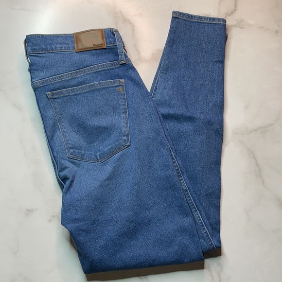 NWT Madewell High-Rise Skinny Jeans Button-Front - Picture 6 of 8